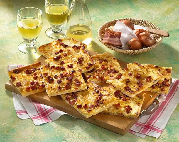 Elsässer Flammkuchen (Kochkurs) Rezept