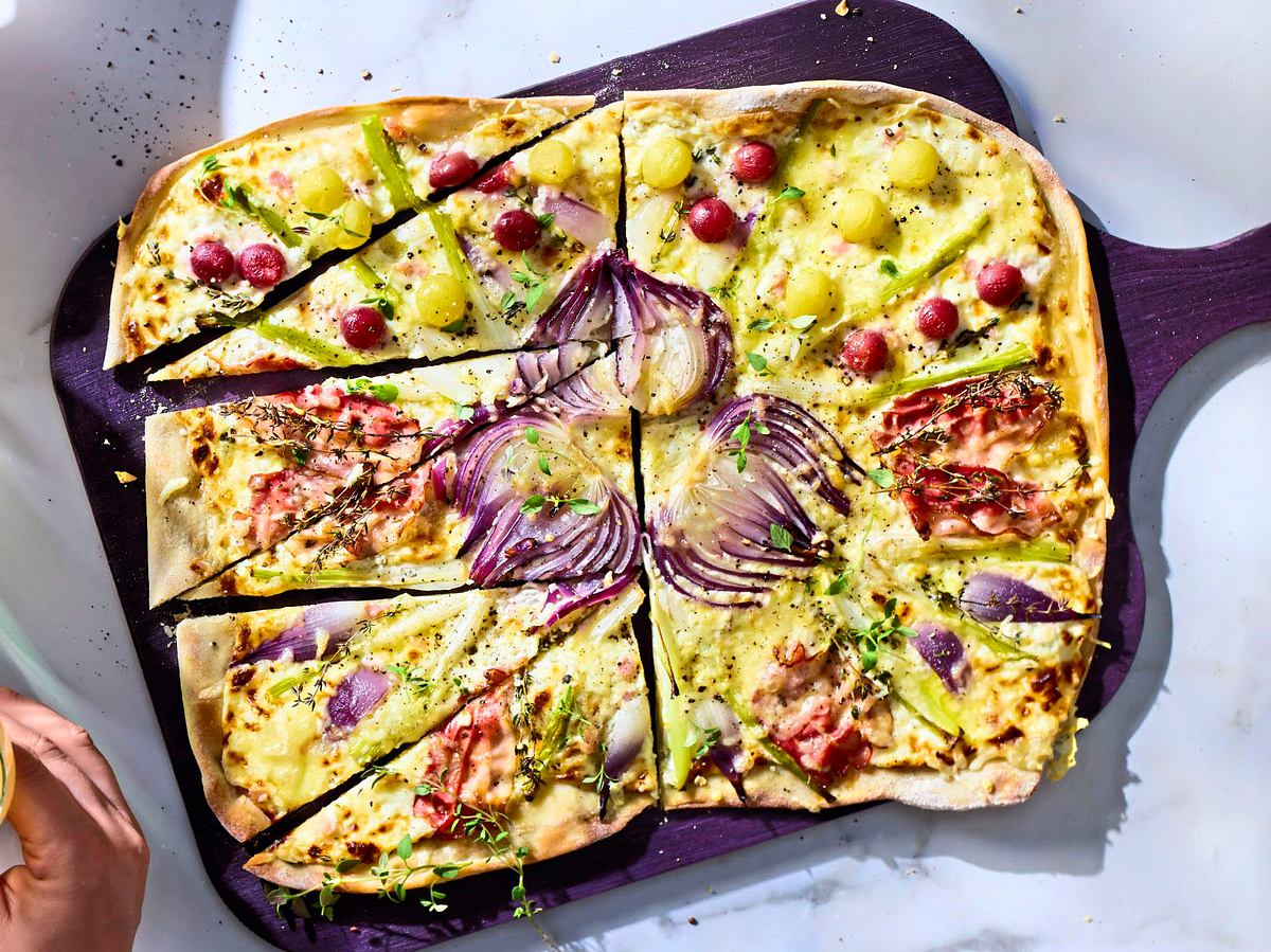 Elsäßer Tarte Flambée Rezept