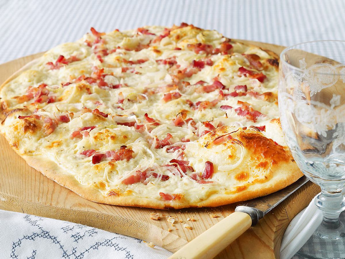 Elsässer Flammkuchen Rezept