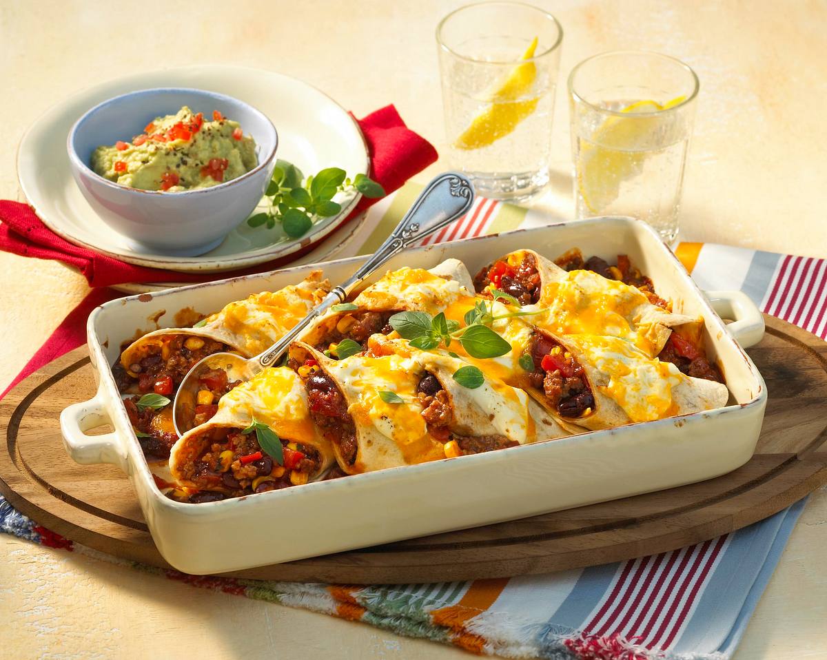 Enchilada-Auflauf Rezept