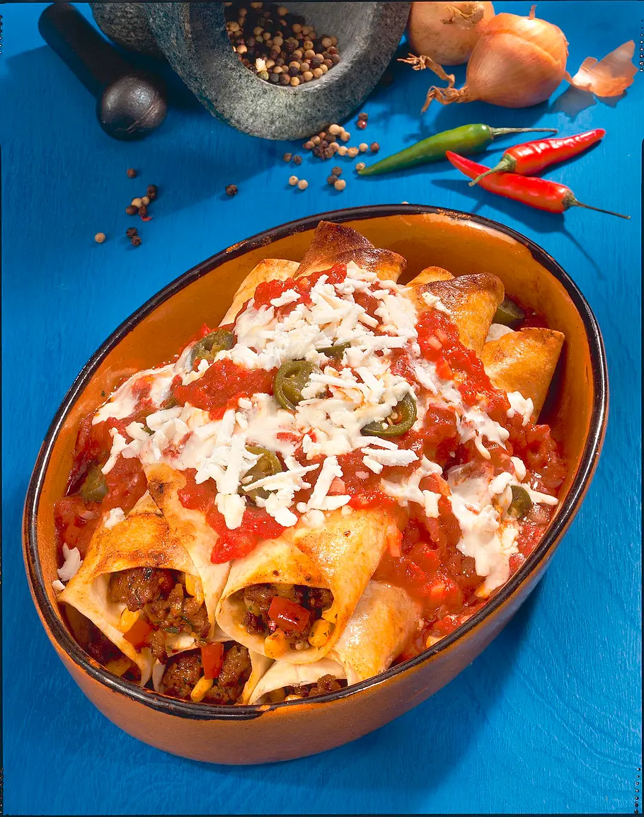 Enchiladas Rezept Enchiladas Rezept