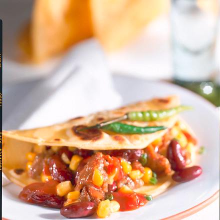 Enchiladas mit Hackfüllung Rezept Enchiladas mit Hackfüllung Rezept