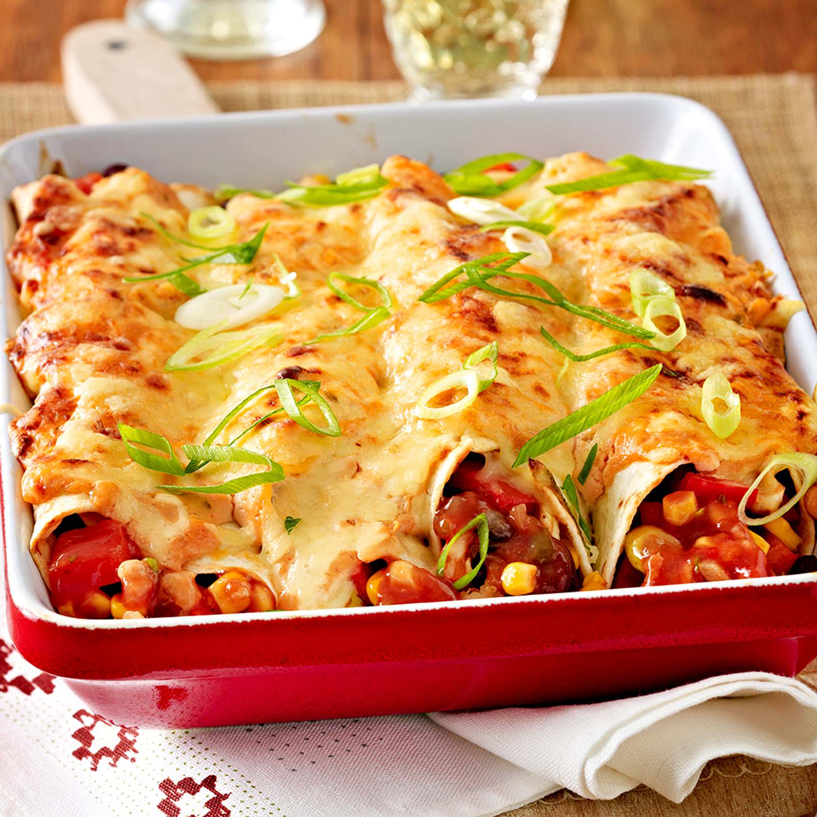 Enchiladas mit Hähnchen Rezept | LECKER