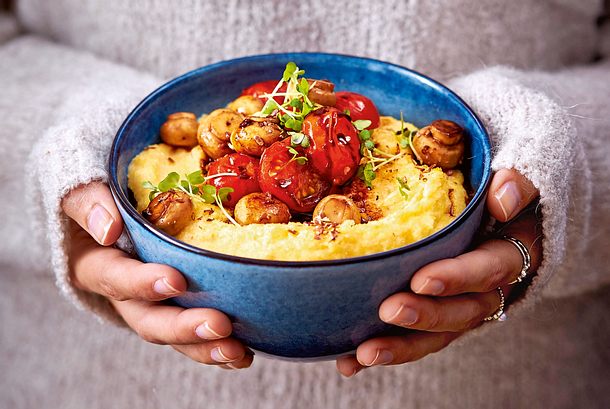 Energiegeladene Polenta „Powerhouse“ Rezept