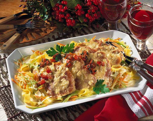 Engadiner Sahneschnitzel Rezept