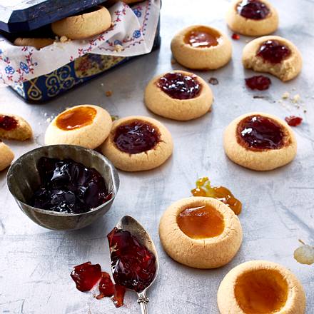 Engelsaugen (Marmeladen-Cookies) Rezept