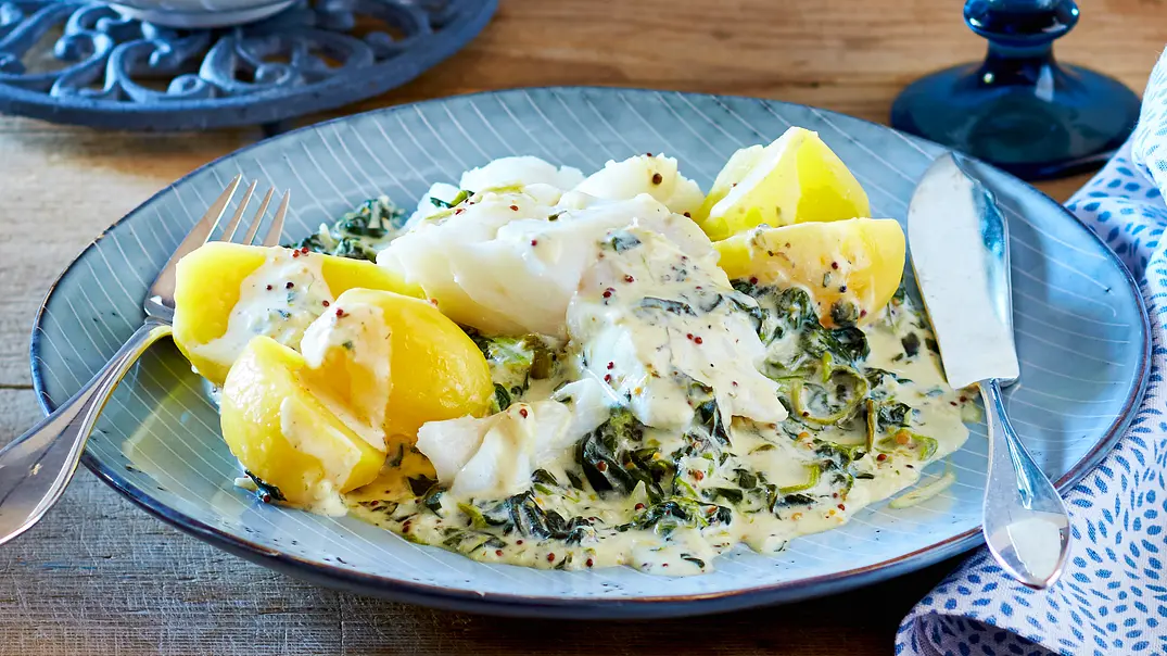 Enjoy-Your-Day-Kabeljau in Senfrahm Rezept - Foto: LECKER @ Bauer Media Group Enjoy-Your-Day-Kabeljau in Senfrahm Rezept - Foto: LECKER @ Bauer Media Group