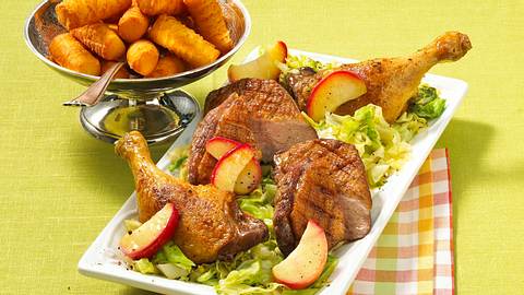 Ente auf karamellisiertem Spitzkohl Rezept - Foto: Först, Thomas