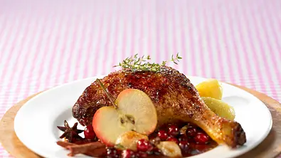 Ente mit Cranberrysoße Rezept - Foto: LECKER @ Bauer Media Group