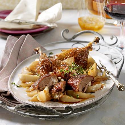Ente mit Rübchen (Canard aux navets) Rezept Ente mit Rübchen (Canard aux navets) Rezept