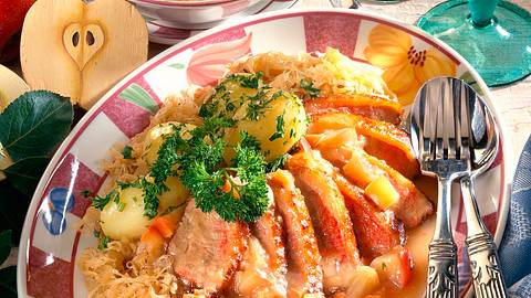 Entenbrust mit Apfelsoße Rezept - Foto: Neckermann