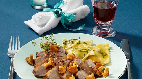 Entenbrust mit Feigen-Ravioli Rezept - Foto: Först, Thomas