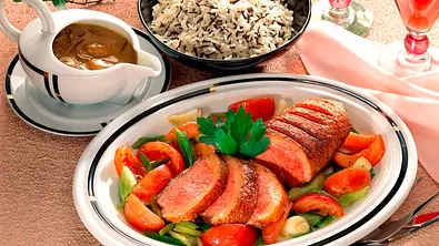 Entenbrust mit Steinpilzsoße Rezept - Foto: LECKER @ Bauer Media Group