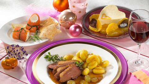 Entenbrust mit Trauben-Baslamicosoße Rezept - Foto: Först, Thomas