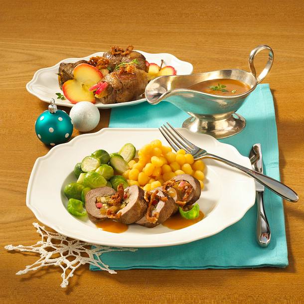 Entenbrust-Rouladen mit Mini-Gnocchi Rezept