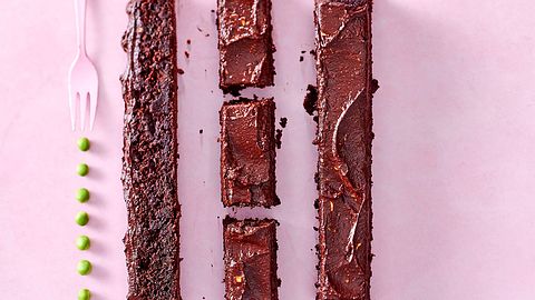 Erbsen-Brownies mit Ganache Rezept - Foto: House of Food / Bauer Food Experts KG