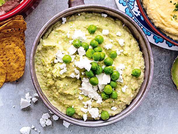 Erbsen-Feta-Creme Rezept Erbsen-Feta-Creme Rezept