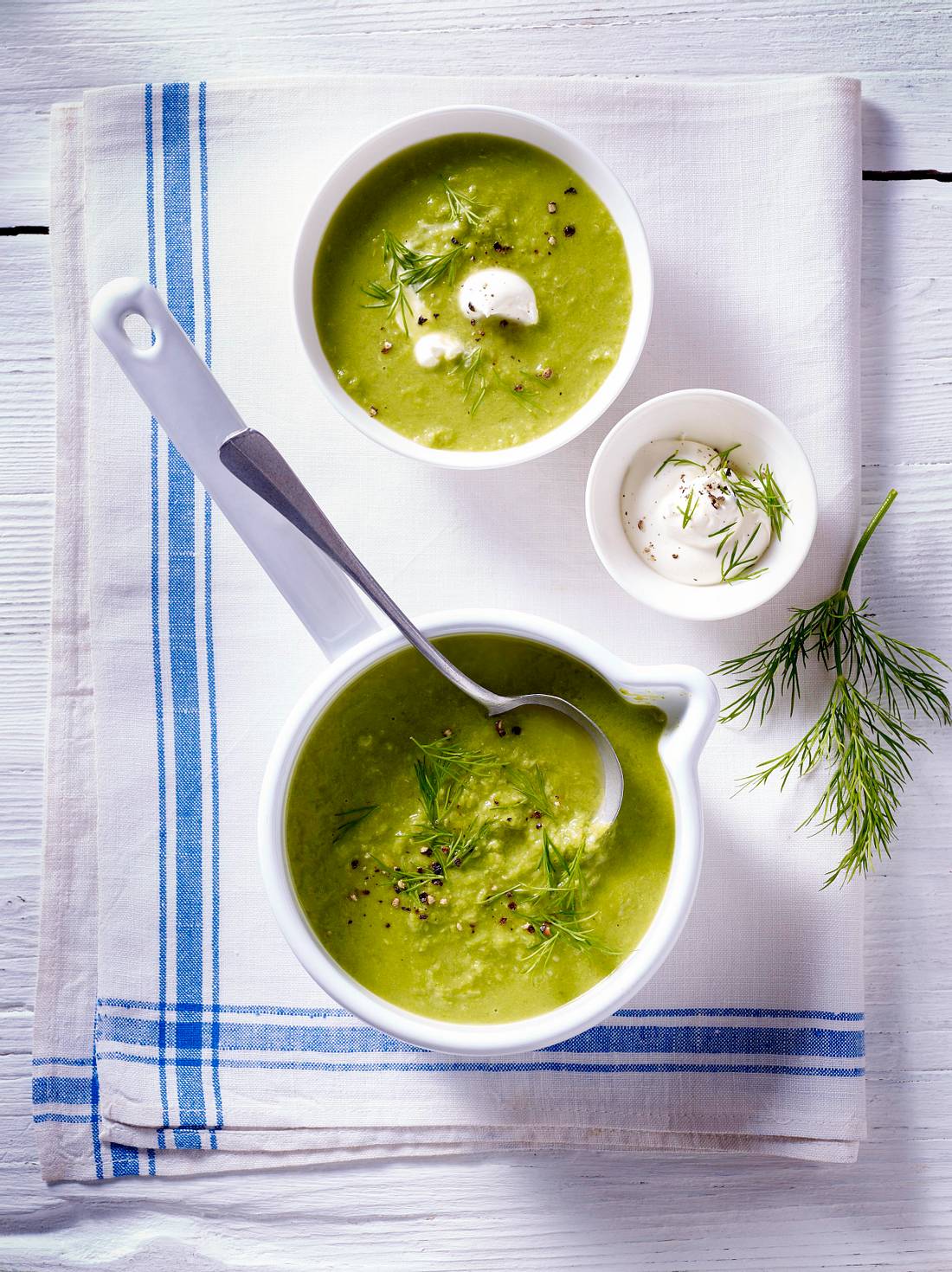 Erbsen-Spargel-Suppe Rezept