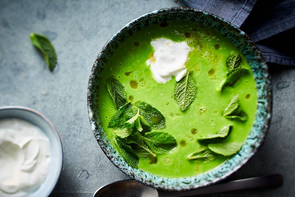 Erbsensuppe „Frühlingsgrün“ Rezept