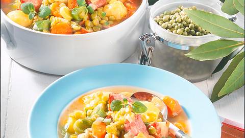Erbsensuppe mit Kasselernacken Rezept - Foto: Först, Thomas