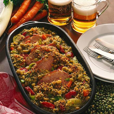 Erbsentopf mit Kasseler Rezept Erbsentopf mit Kasseler Rezept