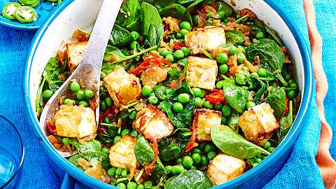 Erbsenzählertopf mit Tofu  - Foto: House of Food / Bauer Food Experts KG