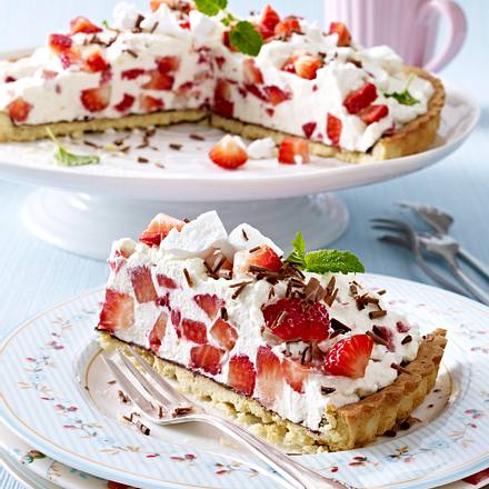 Erdbeer-Baiser-Tarte Rezept Erdbeer-Baiser-Tarte Rezept