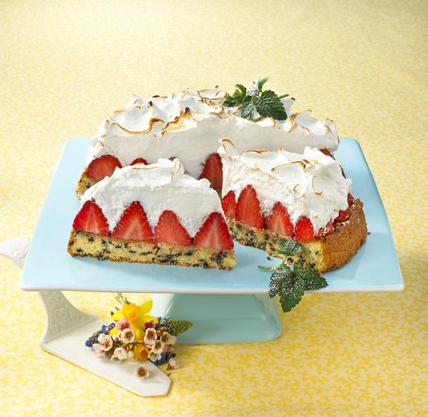 Erdbeer-Baiser-Torte Rezept Erdbeer-Baiser-Torte Rezept