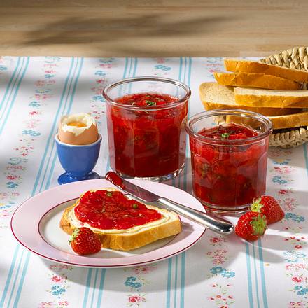 Erdbeer-Basilikum-Konfitüre Rezept