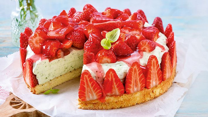 Erdbeer-Basilikum-Torte Rezept - Foto: House of Food / Bauer Food Experts KG