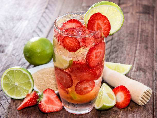 Erdbeer-Caipirinha Rezept