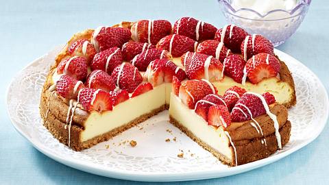 Erdbeer-Cheesecake Rezept - Foto: House of Food / Bauer Food Experts KG