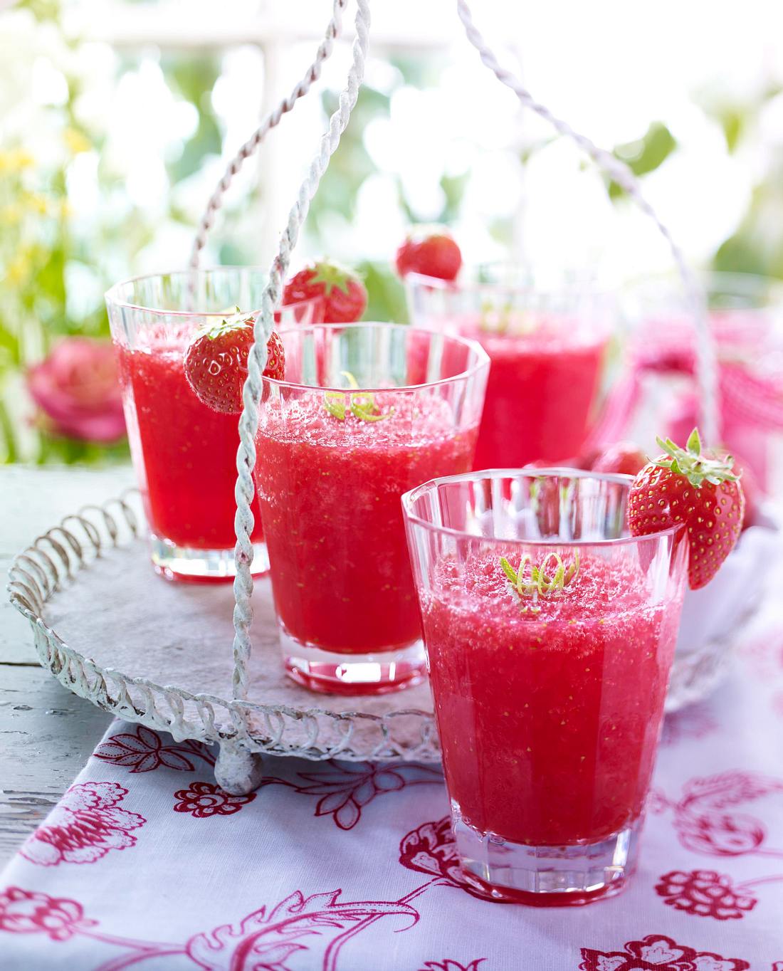 Erdbeer-Cocktail Rezept