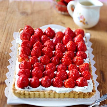 Erdbeer-Crostata Rezept Erdbeer-Crostata Rezept
