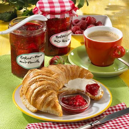 Erdbeer-Himbeer mit Vanille Rezept Erdbeer-Himbeer mit Vanille Rezept
