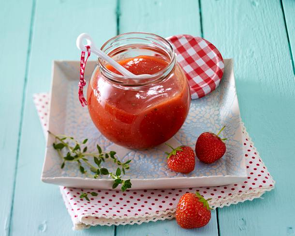 Erdbeer-Ingwer-Fruchtaufstrich Rezept Erdbeer-Ingwer-Fruchtaufstrich Rezept
