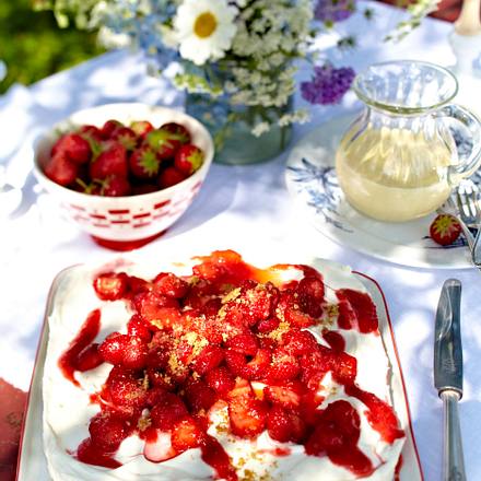 Erdbeer-Käsekuchen Rezept Erdbeer-Käsekuchen Rezept