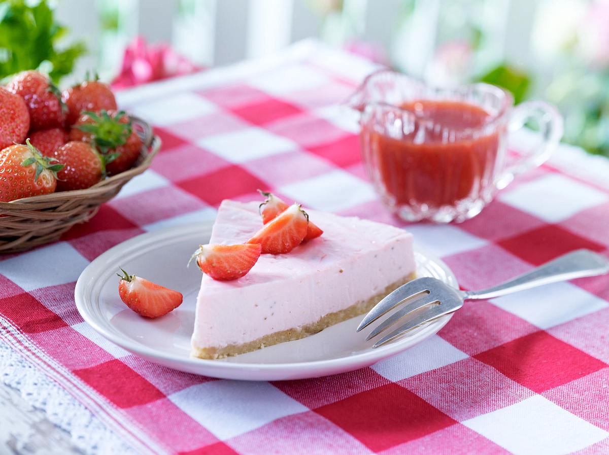 Erdbeer-Käsekuchen Rezept