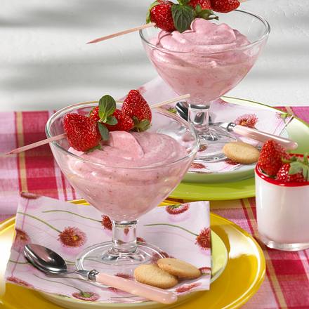 Erdbeer-Limetten-Mousse Rezept