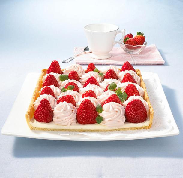 Erdbeer-Mascarpone-Tarte Rezept Erdbeer-Mascarpone-Tarte Rezept