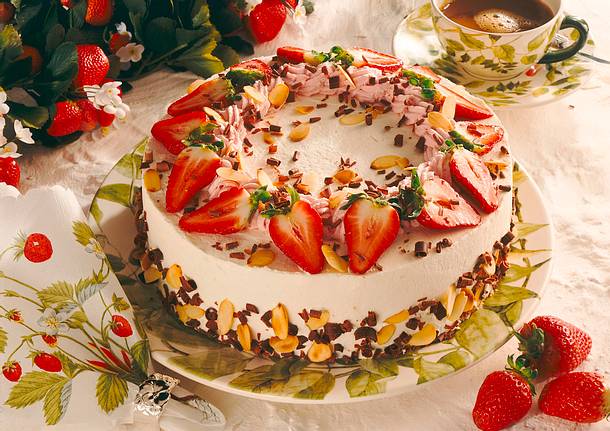 Erdbeer-Mascarpone-Torte Rezept