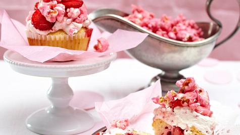 Erdbeer-Muffin mit Popcorn Rezept - Foto: House of Food / Bauer Food Experts KG