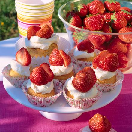 Erdbeer-Muffins Rezept Erdbeer-Muffins Rezept
