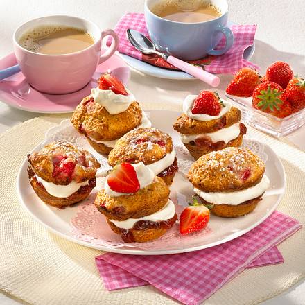 Erdbeer-Muffins (Diabetiker) Rezept Erdbeer-Muffins (Diabetiker) Rezept