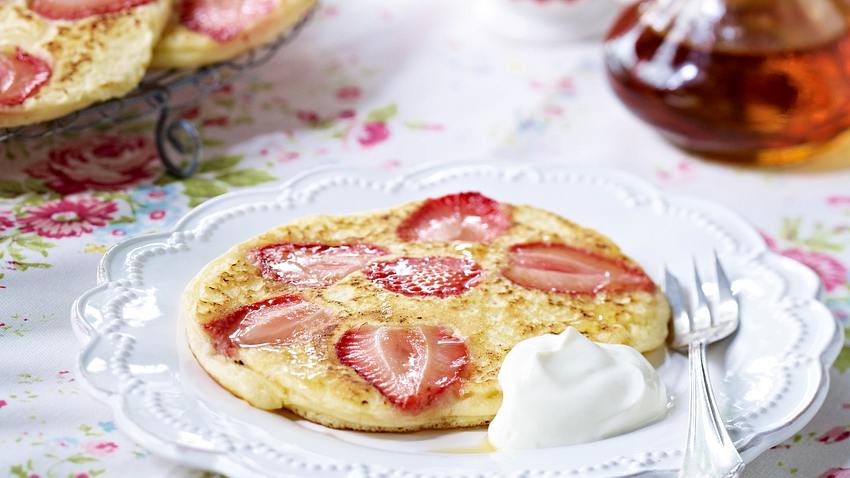 Erdbeer-Pancakes Rezept - Foto: House of Food / Bauer Food Experts KG