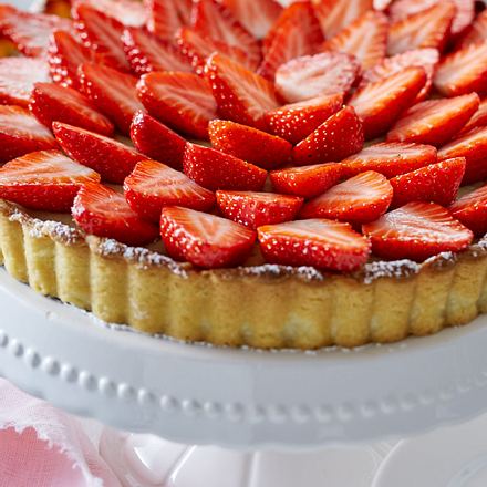 Erdbeer-Pistazien-Tarte Rezept