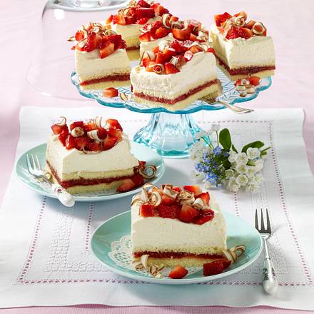 Erdbeer-Sahne-Schnitten Rezept Erdbeer-Sahne-Schnitten Rezept