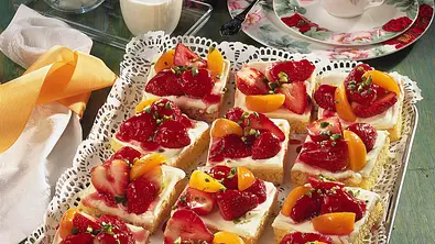 Erdbeer-Schmand-Kuchen Rezept - Foto: LECKER @ Bauer Media Group