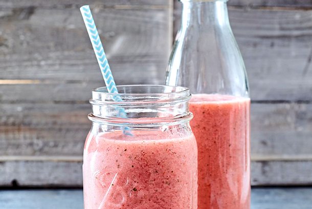 Erdbeer-Smoothie mit Minze Rezept
