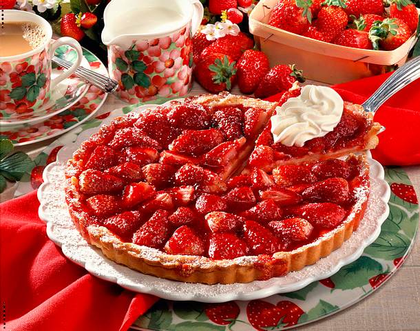 Erdbeer-Tarte Rezept Erdbeer-Tarte Rezept